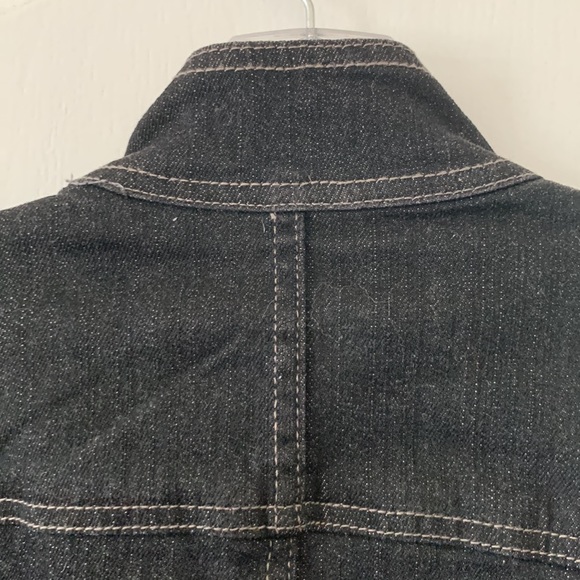 CHICO’S Black Jean Jacket - Picture 13 of 16